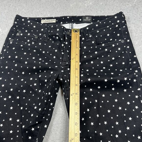 Adriano Goldschmied AG Jeans Womens 28R Black The Legging Star Skinny Jeans - Picture 7 of 16